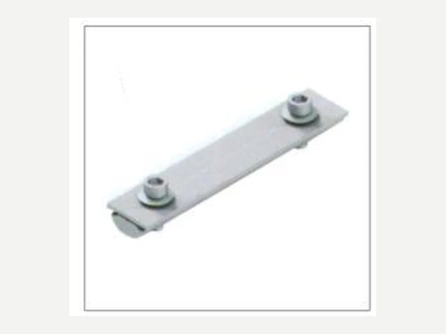 Anodized aluminum solar rail splice connector